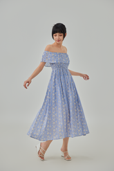 Mindy Floral Off-Shoulder Dress